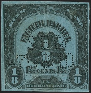 Sale 1164, Lot 608, Beer Stamps - 1909-11 Issues