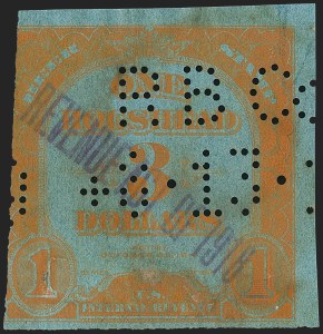 Sale 1164, Lot 652, Beer Stamps - 1918 Provisional Issue