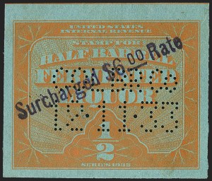 Sale 1164, Lot 659, Beer Stamps - 1933 Issue