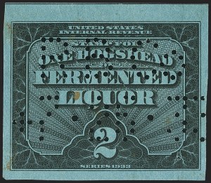 Sale 1164, Lot 660, Beer Stamps - 1933 Issue