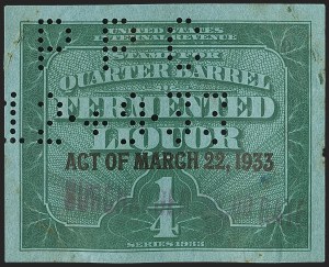 Sale 1164, Lot 661, Beer Stamps - 1933 Issue