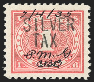 Sale 1164, Lot 681, Silver Tax