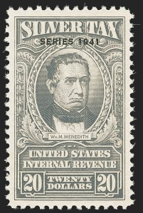 Sale 1164, Lot 702, Silver Tax - 1941 Issue