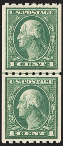 Sale 1166, Lot 1010, 1912-14 Washington-Franklin Issue (Scott 405-423)