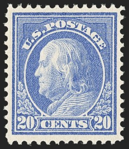 Sale 1166, Lot 1013, 1912-14 Washington-Franklin Issue (Scott 405-423)