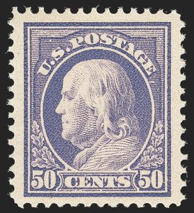 Sale 1166, Lot 1019, 1912-14 Washington-Franklin Issue (Scott 405-423)