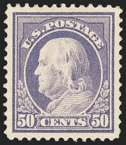 Sale 1166, Lot 1020, 1912-14 Washington-Franklin Issue (Scott 405-423)