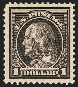 Sale 1166, Lot 1023, 1912-14 Washington-Franklin Issue (Scott 405-423)