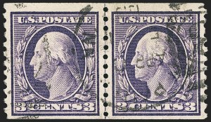 Sale 1166, Lot 1034, 1913-15 Washington-Franklin Issues (Scott 424-461)