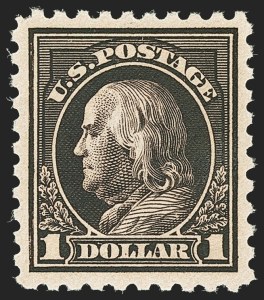 Sale 1166, Lot 1045, 1913-15 Washington-Franklin Issues (Scott 424-461)
