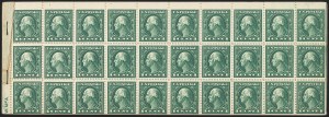 Sale 1166, Lot 1071, 1917-20 Issues including A.E.F. Panes (Scott 481-499f)