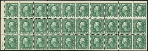 Sale 1166, Lot 1072, 1917-20 Issues including A.E.F. Panes (Scott 481-499f)