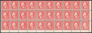 Sale 1166, Lot 1073, 1917-20 Issues including A.E.F. Panes (Scott 481-499f)
