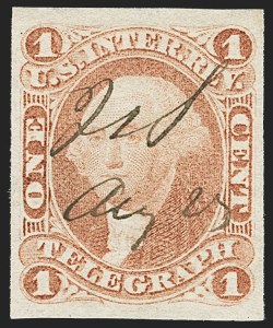 Sale 1166, Lot 1274, Revenues: First Issue (R1-R74)