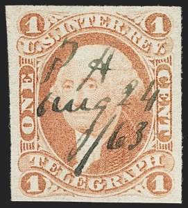 Sale 1166, Lot 1276, Revenues: First Issue (R1-R74)
