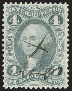 Sale 1166, Lot 1281, Revenues: First Issue (R1-R74)