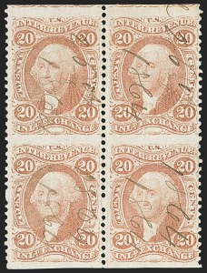 Sale 1166, Lot 1289, Revenues: First Issue (R1-R74)