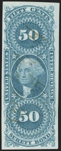 Sale 1166, Lot 1298, Revenues: First Issue (R1-R74)