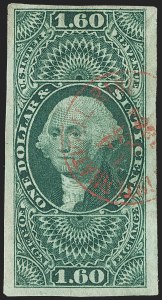 Sale 1166, Lot 1308, Revenues: First Issue, cont. (R77-R95)