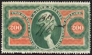 Sale 1166, Lot 1344, Revenues: First Issue, cont. (R96-R102)