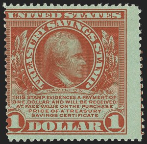 Sale 1166, Lot 1383, Savings Stamps