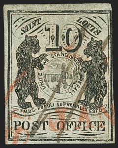 Sale 1166, Lot 546, Postmasters' Provisionals