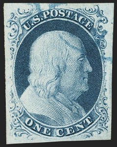 Sale 1166, Lot 596, 1c-3c 1851-56 Issue (Scott 5A-11A)