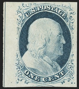 Sale 1166, Lot 599, 1c-3c 1851-56 Issue (Scott 5A-11A)