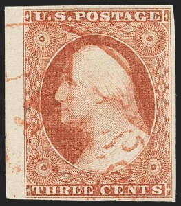 Sale 1166, Lot 601, 1c-3c 1851-56 Issue (Scott 5A-11A)