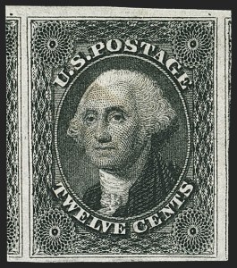 Sale 1166, Lot 619, 5c-12c 1851-56 Issue (Scott 12-17)