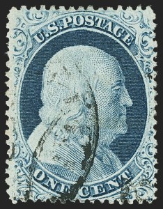 Sale 1166, Lot 631, 1857-60 Issue (Scott 18-39)