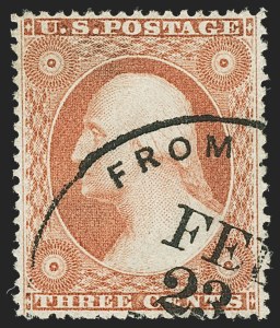 Sale Number 1166, Lot Number 634, 1857-60 Issue (Scott 18-39) Sale Number 1166, Lot Number 634, 1857-60 Issue (Scott 18-39)