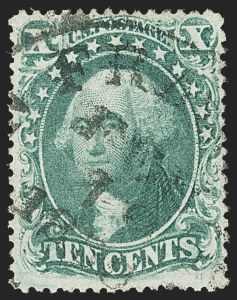 Sale 1166, Lot 647, 1857-60 Issue (Scott 18-39)