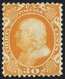 Sale 1166, Lot 662, 1875 Reprint of 1857-60 Issue (Scott 40-47)
