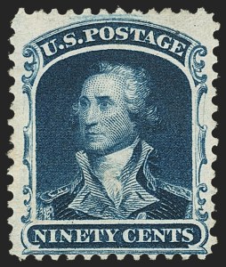 Sale 1166, Lot 664, 1875 Reprint of 1857-60 Issue (Scott 40-47)