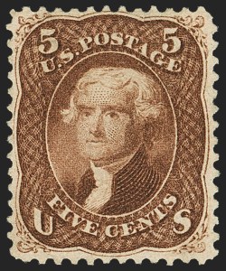 Sale 1166, Lot 682, 1861-66 Issue (Scott 56-78)
