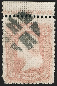 Sale 1166, Lot 696, 1867-68 Grilled Issue (Scott 79-101)