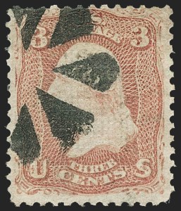 Sale 1166, Lot 700, 1867-68 Grilled Issue (Scott 79-101)