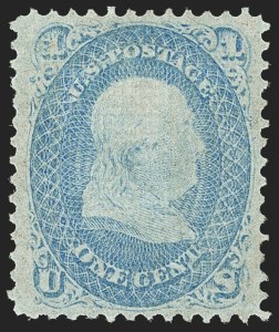 Sale 1166, Lot 704, 1867-68 Grilled Issue (Scott 79-101)