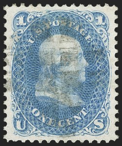 Sale 1166, Lot 713, 1875 Re-Issue of 1861-66 Issue (Scott 102-111)