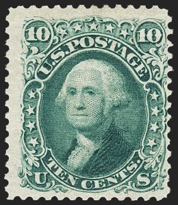 Sale 1166, Lot 721, 1875 Re-Issue of 1861-66 Issue (Scott 102-111)
