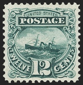Sale 1166, Lot 766, 1875 Re-Issue of 1869 Pictorial Issue (Scott 123-133a)