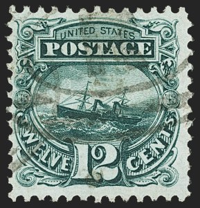 Sale 1166, Lot 767, 1875 Re-Issue of 1869 Pictorial Issue (Scott 123-133a)