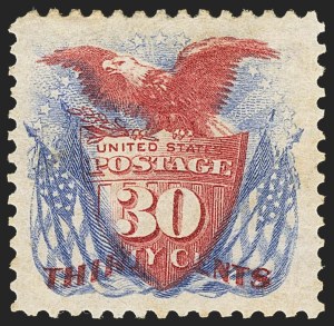 Sale 1166, Lot 772, 1875 Re-Issue of 1869 Pictorial Issue (Scott 123-133a)