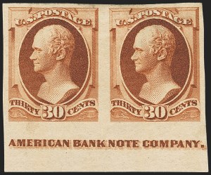Sale 1166, Lot 812, 1875-88 Bank Note Co. Issues (Scott 178-218)