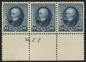 Sale 1166, Lot 821, 1890-93 Issue (Scott 219-229)