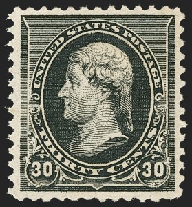 Sale 1166, Lot 825, 1890-93 Issue (Scott 219-229)