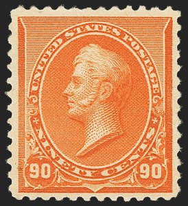 Sale 1166, Lot 826, 1890-93 Issue (Scott 219-229)