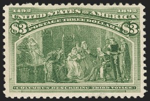 Sale 1166, Lot 847, 1893 Columbian Issue (Scott 230-245)