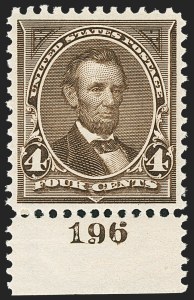 Sale 1166, Lot 871, 1894-98 Bureau Issues (Scott 246-284)